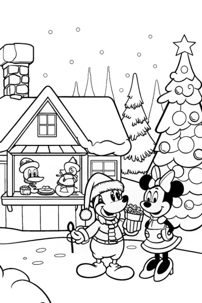 Mickey and Minnie’s Magical Holiday Bazaar Fun