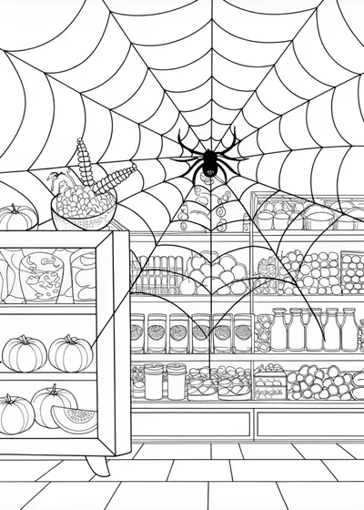 Spider’s Grocery Adventure