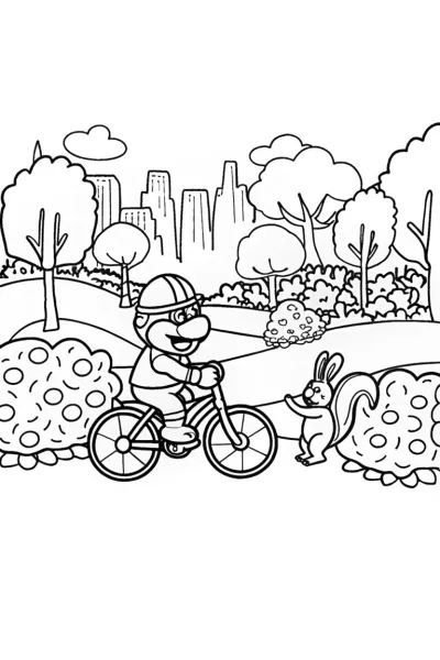 Bowser’s Eco-Friendly Adventure Coloring Page