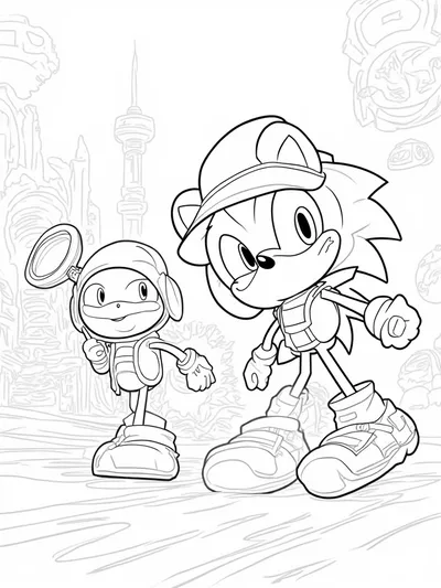 Super Sonic detective chase