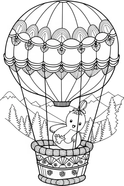 Chick’s balloon ride