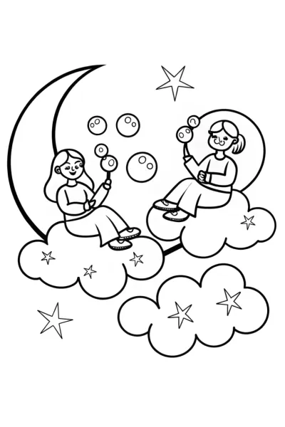 Rainbow High Dreamweavers Coloring Page