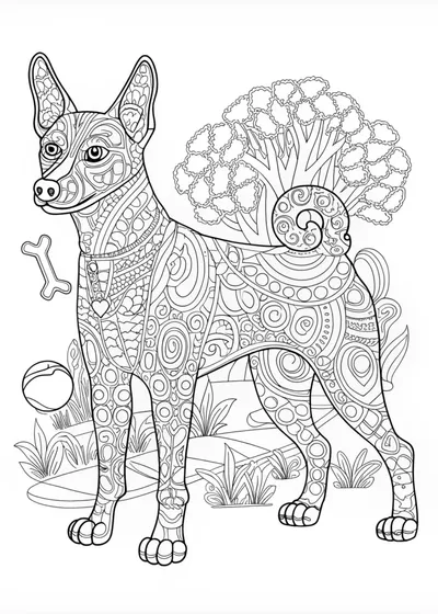 Detailed Basenji