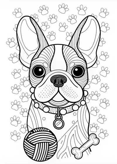 Detailed Boston Terrier