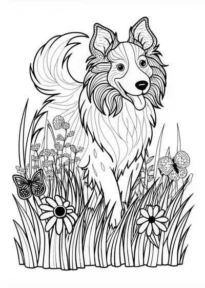 Detailed Collie
