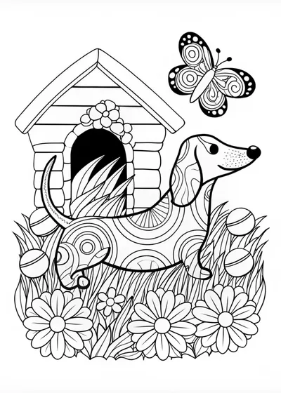 Detailed Dachshund