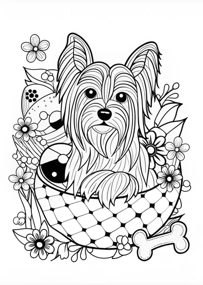 Detailed Yorkshire Terrier