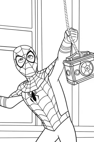 Miles Morales and the magical music box