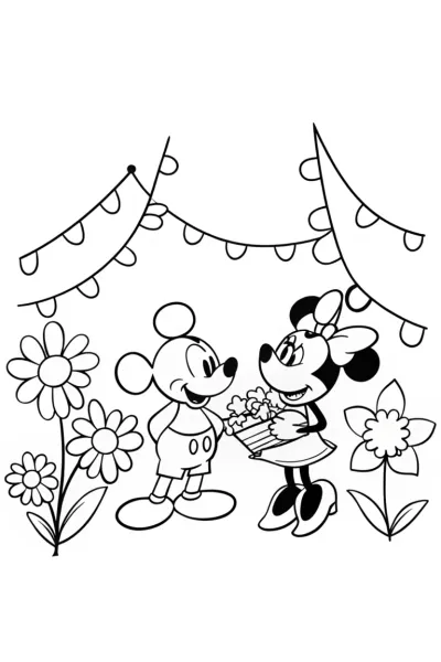 Mickey and Minnie’s Enchanted Garden Celebration