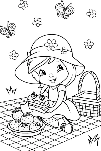 Berrylicious Picnic with Strawberry Shortcake