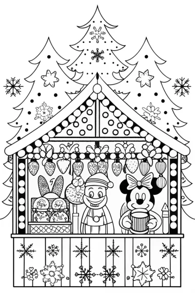 Mickey’s Magical Christmas Market