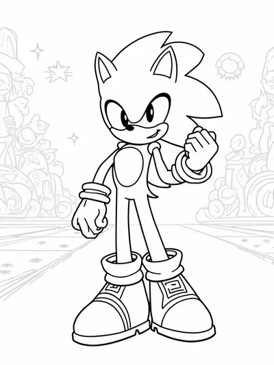 Super Sonic’s cosmic fashion show