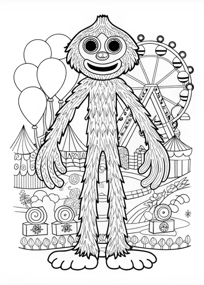 Forest Guardian Coloring Page
