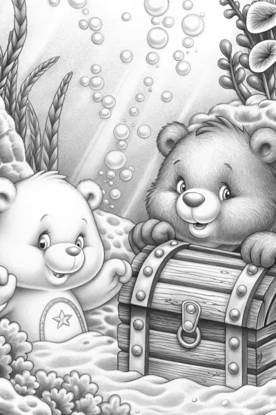 Care Bears underwater treasure festival