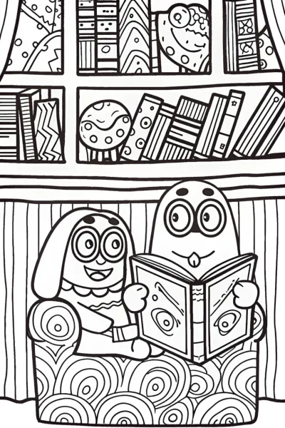 Bluey and Bingo’s Cozy Book Nook Adventure