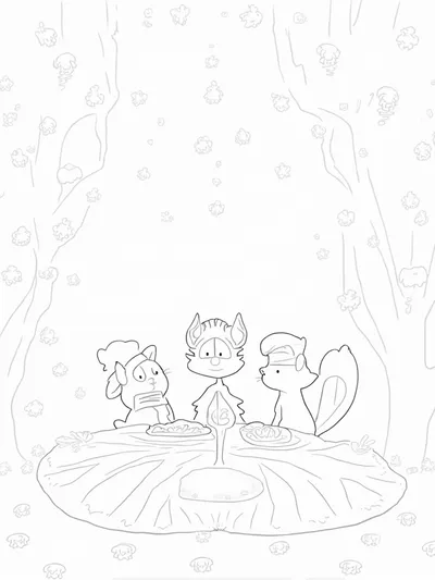 Thanksgiving celebration with friends