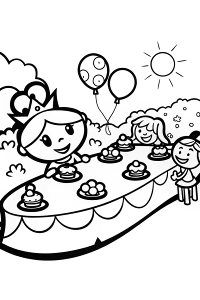 Shopkins Tea Party with Princess Cupcake Fun!