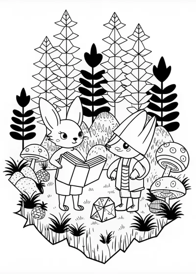 Enchanted Forest Mushrooms