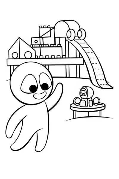 Huggy Wuggy’s Fun Day at the Playground