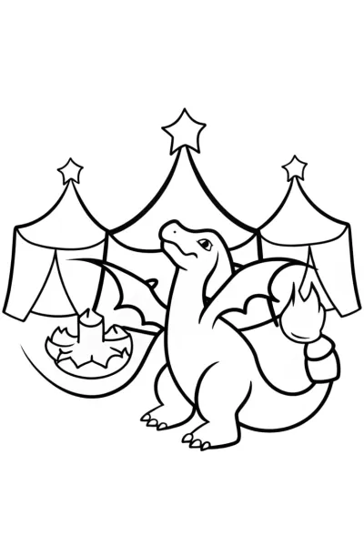 Charizard at the circus