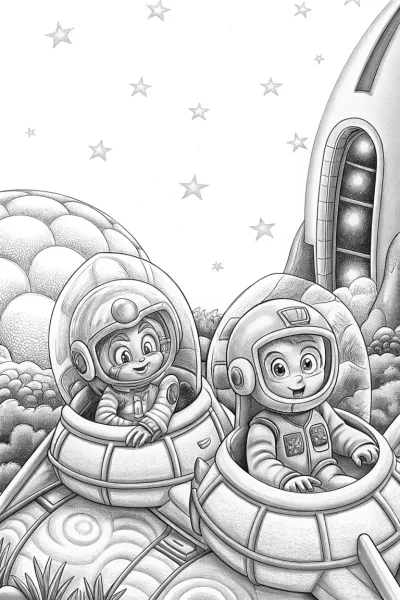 Bluey and Bingo’s space safari
