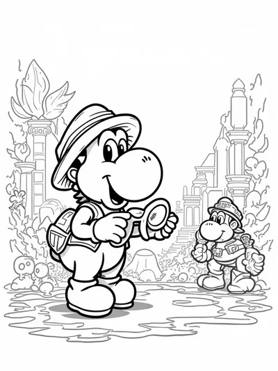 Yoshi’s treasure hunt