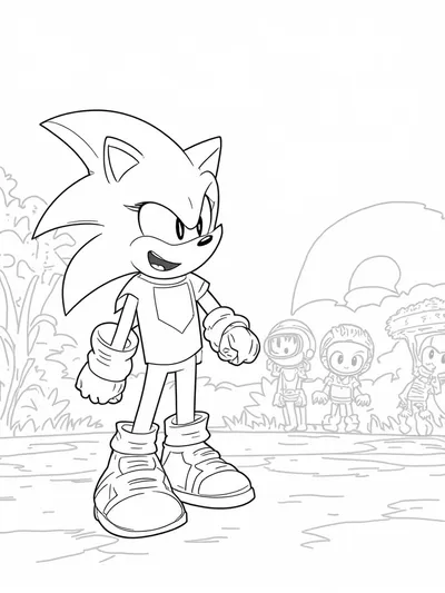 Super Sonic’s galactic sports day
