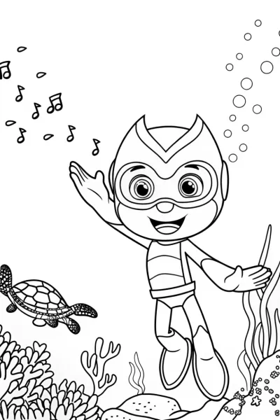 Super Sonic underwater dance party