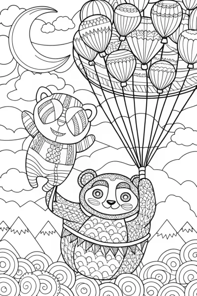 Rainbow Friends in a Balloon Dream