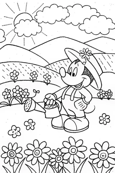 Mickey’s Garden Adventure: A Colorful Day of Fun!