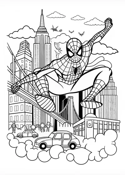 Spiderman in NYC