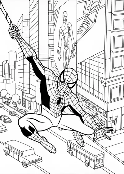 Spiderman in Times Square