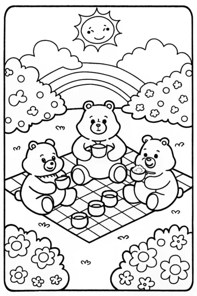 Care Bears Tea Party Fun with Cheer Bear!