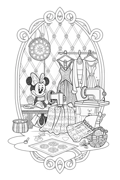 Minnie Mouse’s costume workshop