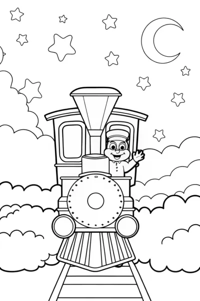 Yoshi’s train adventure