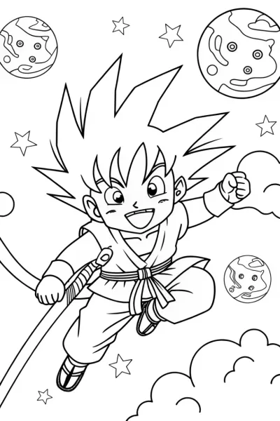 Goku’s Cosmic Training Quest