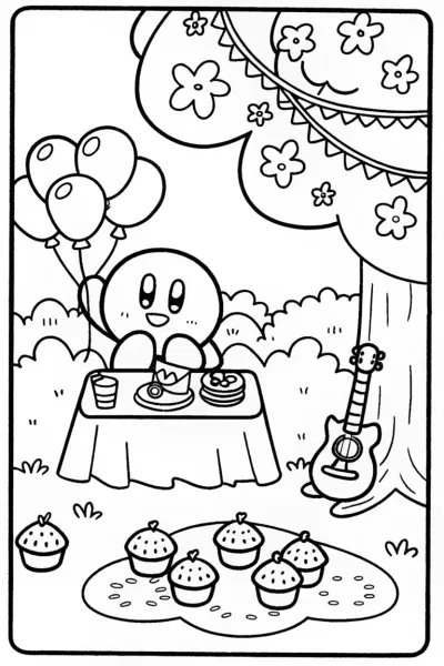 Kirby’s Fun Garden Party Adventure