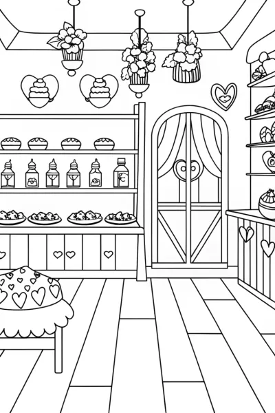 Enchanted love potion bakery