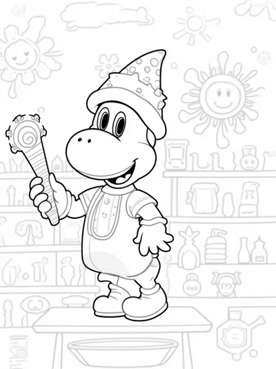 Yoshi the weather wizard