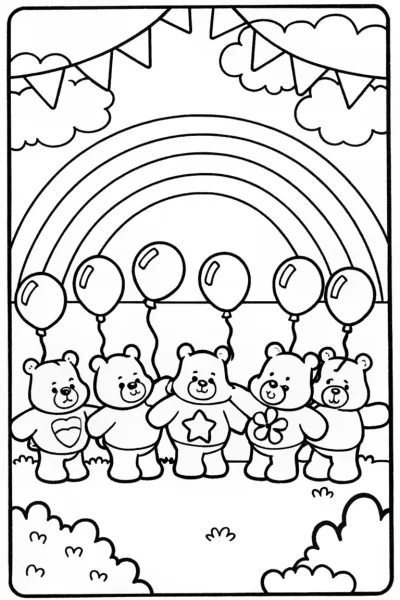 Care Bears’ Rainbow Friendship Festival Celebration